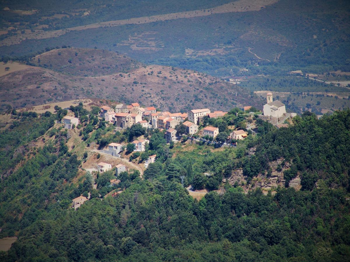 Hotel Auberge Casa Mathea Poggio-di-Venaco Esterno foto